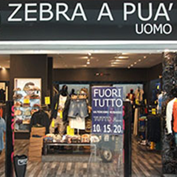 Zebra a hotsell pois negozio abbigliamento